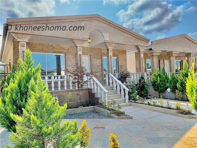 خرید ویلا همکف نما سنگ بسیار زیبا جاده دریا 