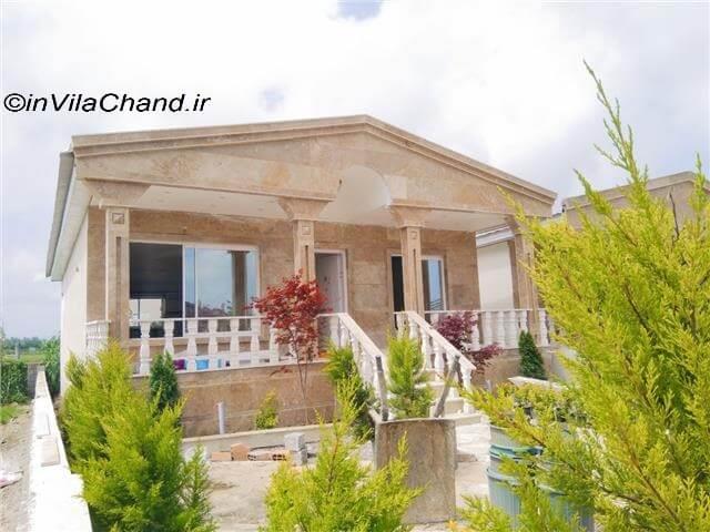 ویلا محمودآباد همکف نما سنگ شهرکی